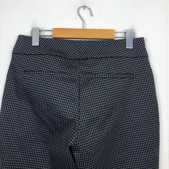 Dalia Houndstooth Pull On Stretch Dress Pants Sz 8 - Picture 11 of 12
